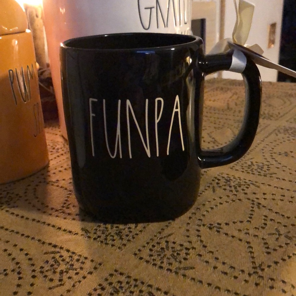 Rae Dunn FUNPA Mug Black